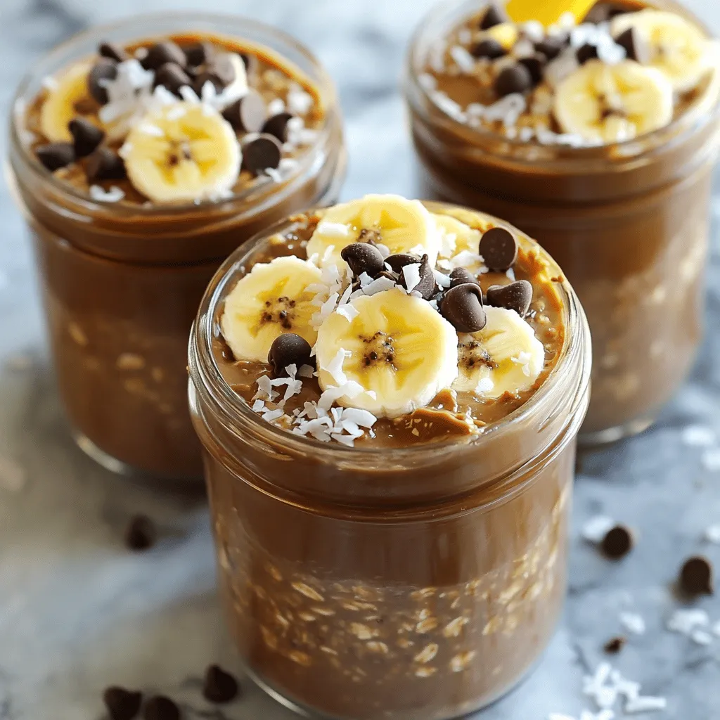Chocolate Peanut Butter Overnight Oats Simple Recipe