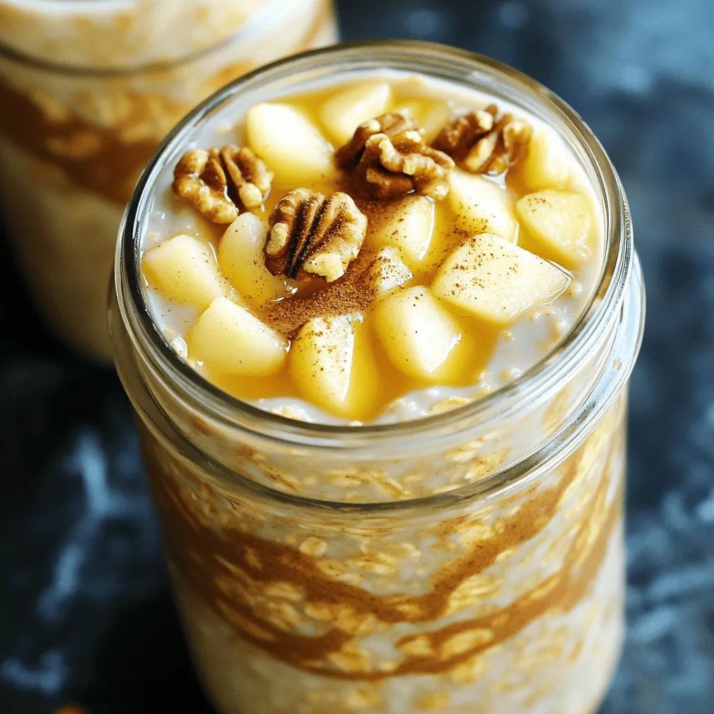 Cinnamon Roll Overnight Oats Easy and Flavorful Recipe