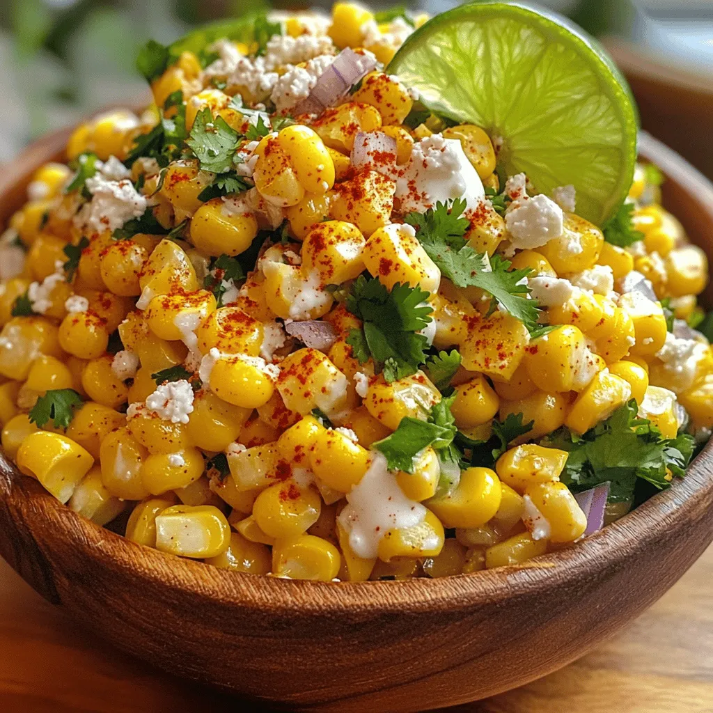 Mexican Street Corn Salad Flavorful and Fresh Delight