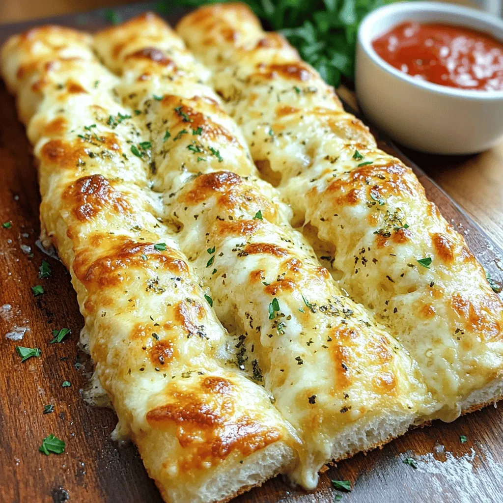 Cheesy Garlic Breadsticks Delightful and Easy Recipe