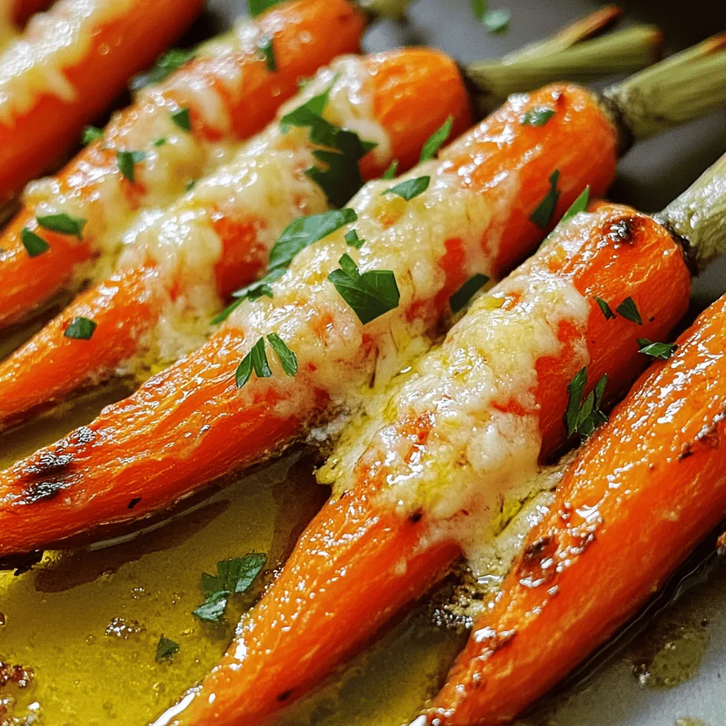 Roasted Garlic Parmesan Carrots Flavorful Side Dish