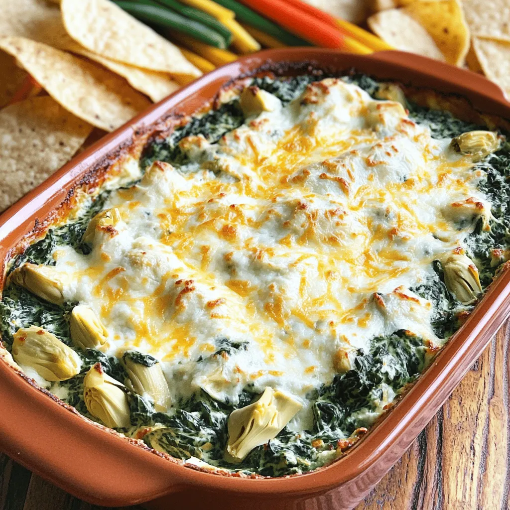 Easy Spinach Artichoke Dip Simple and Tasty Recipe