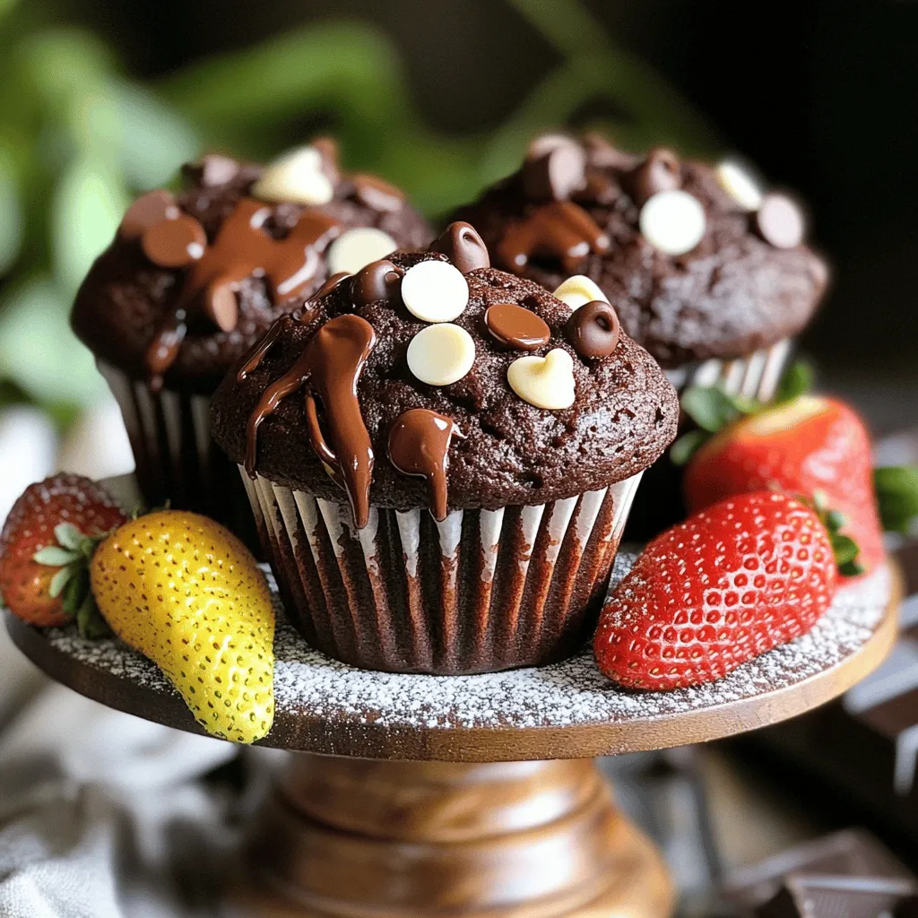 Delicious Double Chocolate Muffins Easy Recipe Guide