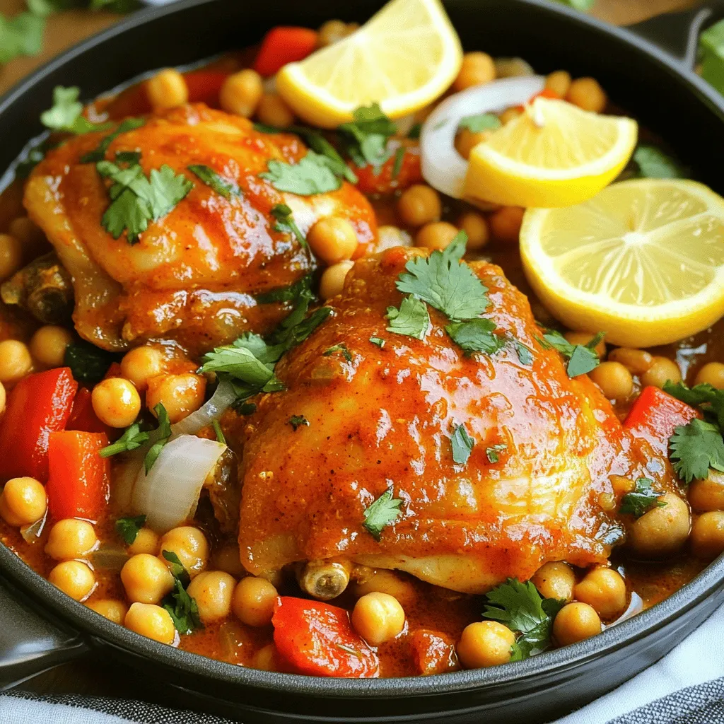 Harissa Chicken with Chickpeas Mouthwatering Meal Prep