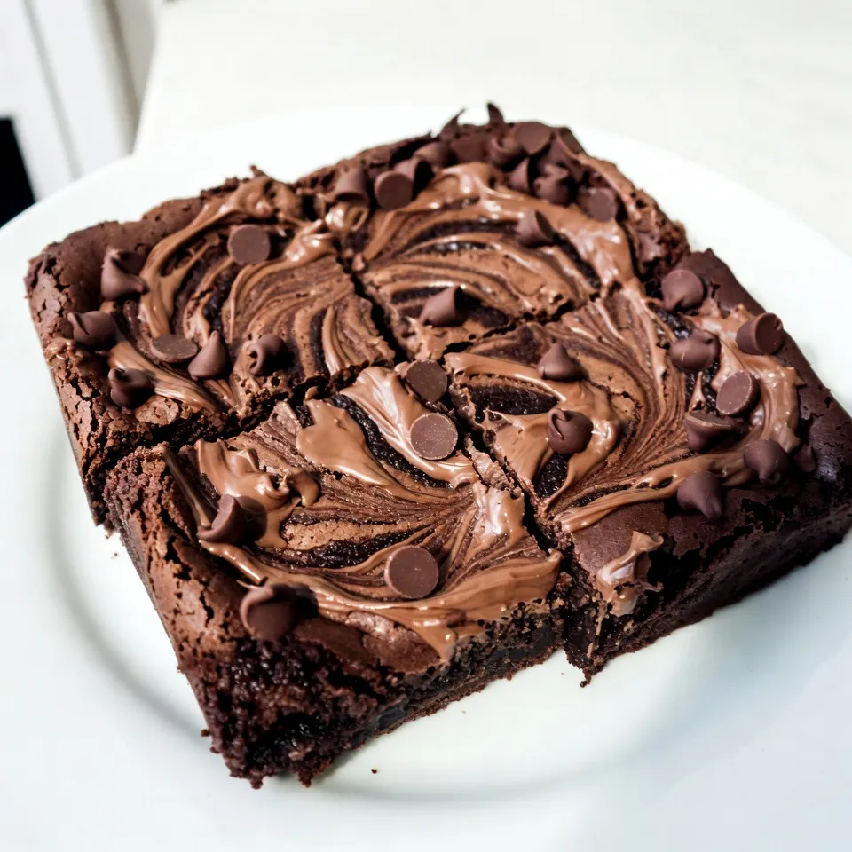 Ingredient Nutella Brownies Delightful Easy Treat
