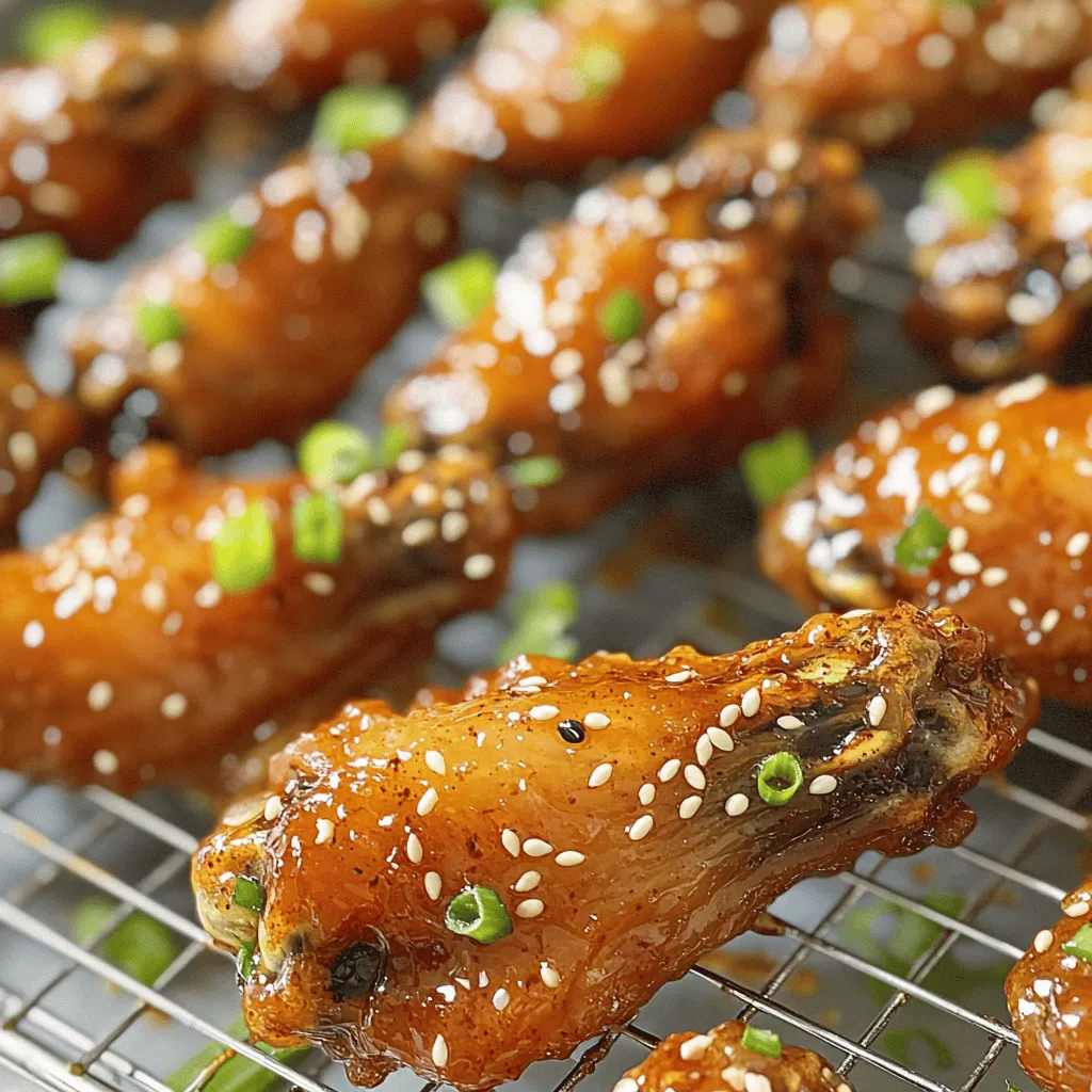 Spicy Honey Garlic Wings Satisfying Flavorful Snack