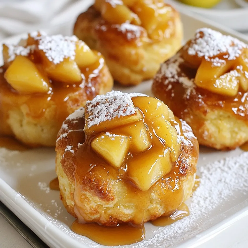 Caramel Apple Pie Bombs Tasty Dessert Delight