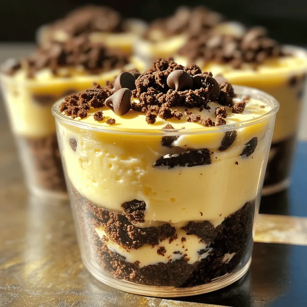 No Bake Oreo Cheesecake Cups Easy and Delicious Treat