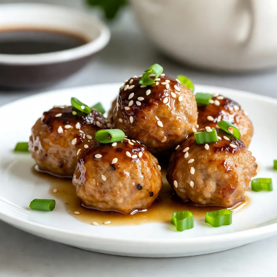 Slow Cooker Honey Garlic Meatballs Easy Dinner Recipe