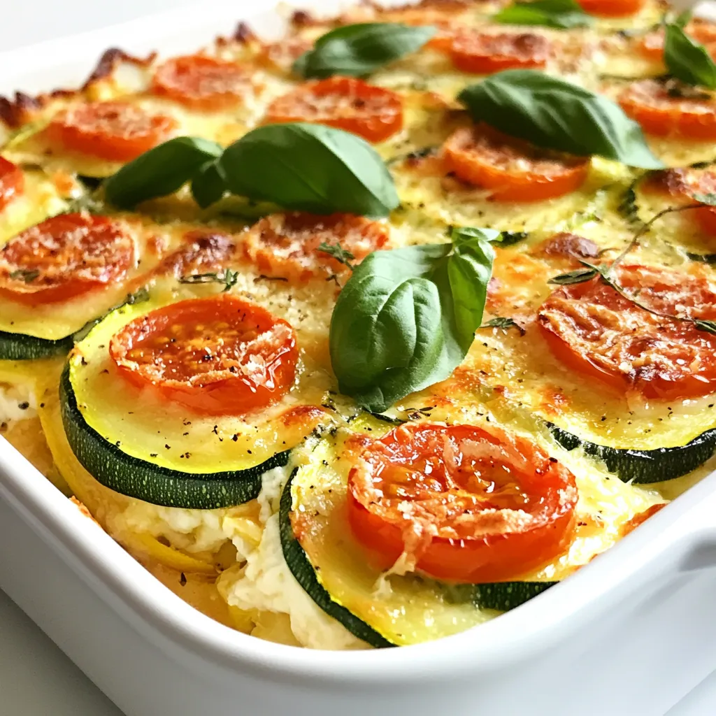 Chicken Zucchini Bake Flavorful and Comforting Dish