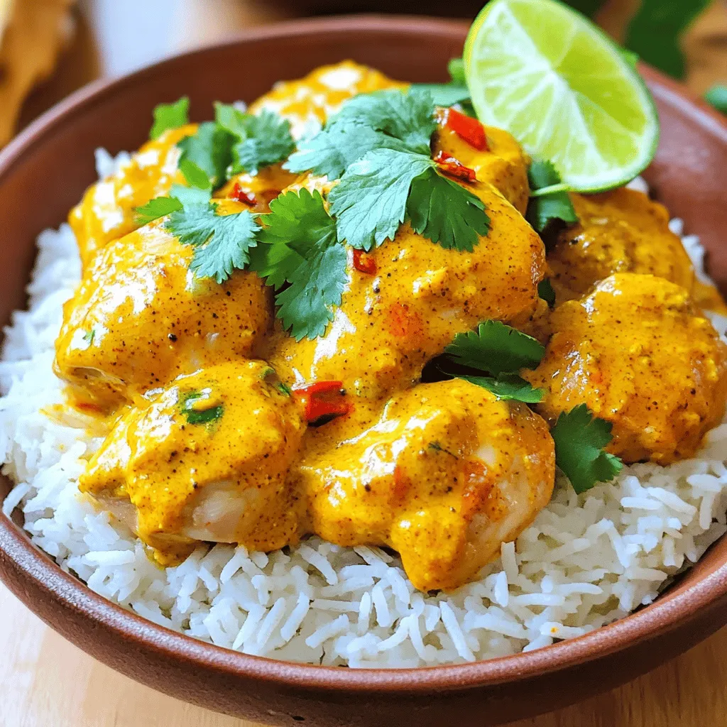 Slow Cooker Chicken Tikka Masala Flavorful Delight