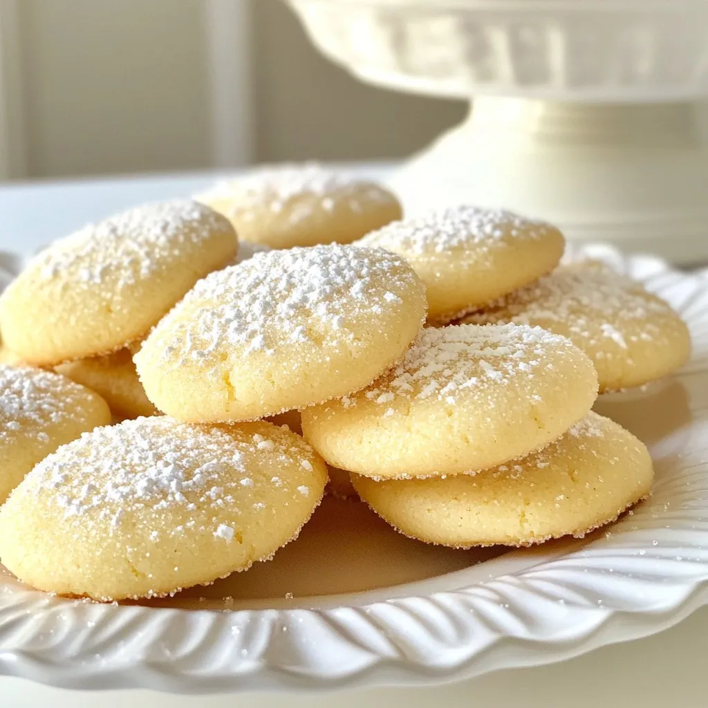 Soft Melt-In-Your-Mouth Sugar Cookies Delightful Treat