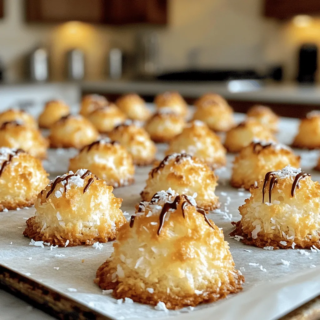 Coconut Macaroon Cookies Delicious and Simple Treat