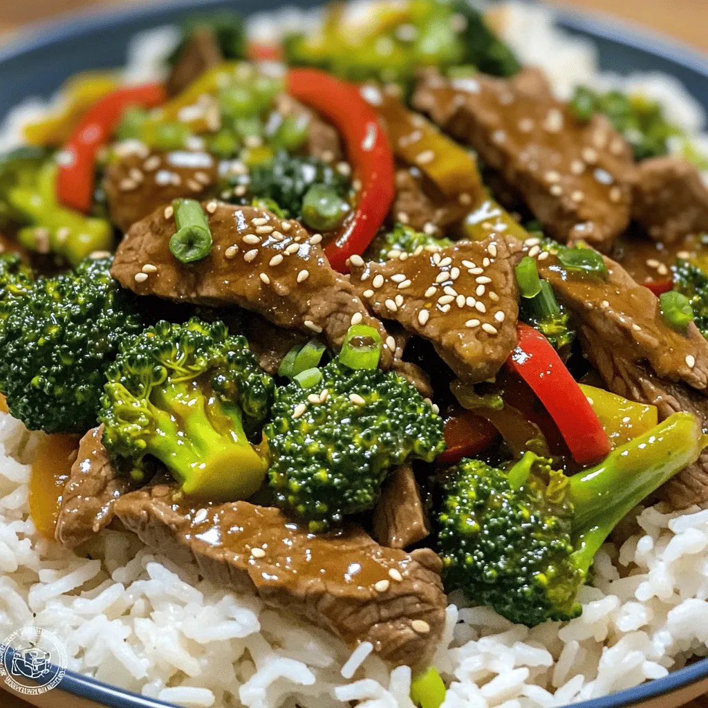Beef and Broccoli Stir Fry Quick and Easy Dinner