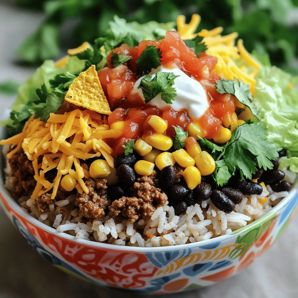 Doritos Taco Rice Bowl Flavorful Dinner Delight