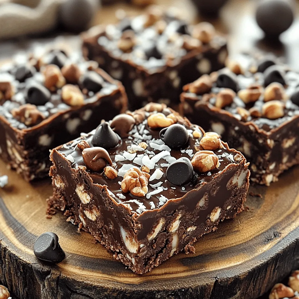 No-Bake Chocolate Oat Bars Easy and Delicious Treat