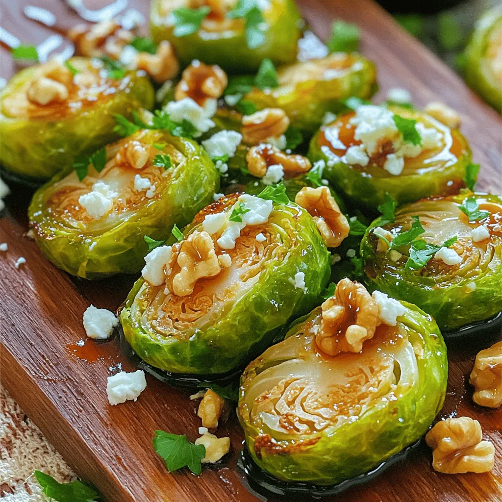 Balsamic Glazed Brussels Sprouts Tasty Side Dish Delight
