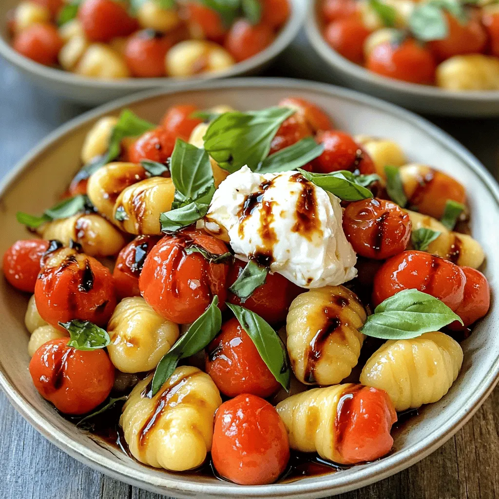 30 Minute Tomato Gnocchi with Burrata Simple Delight