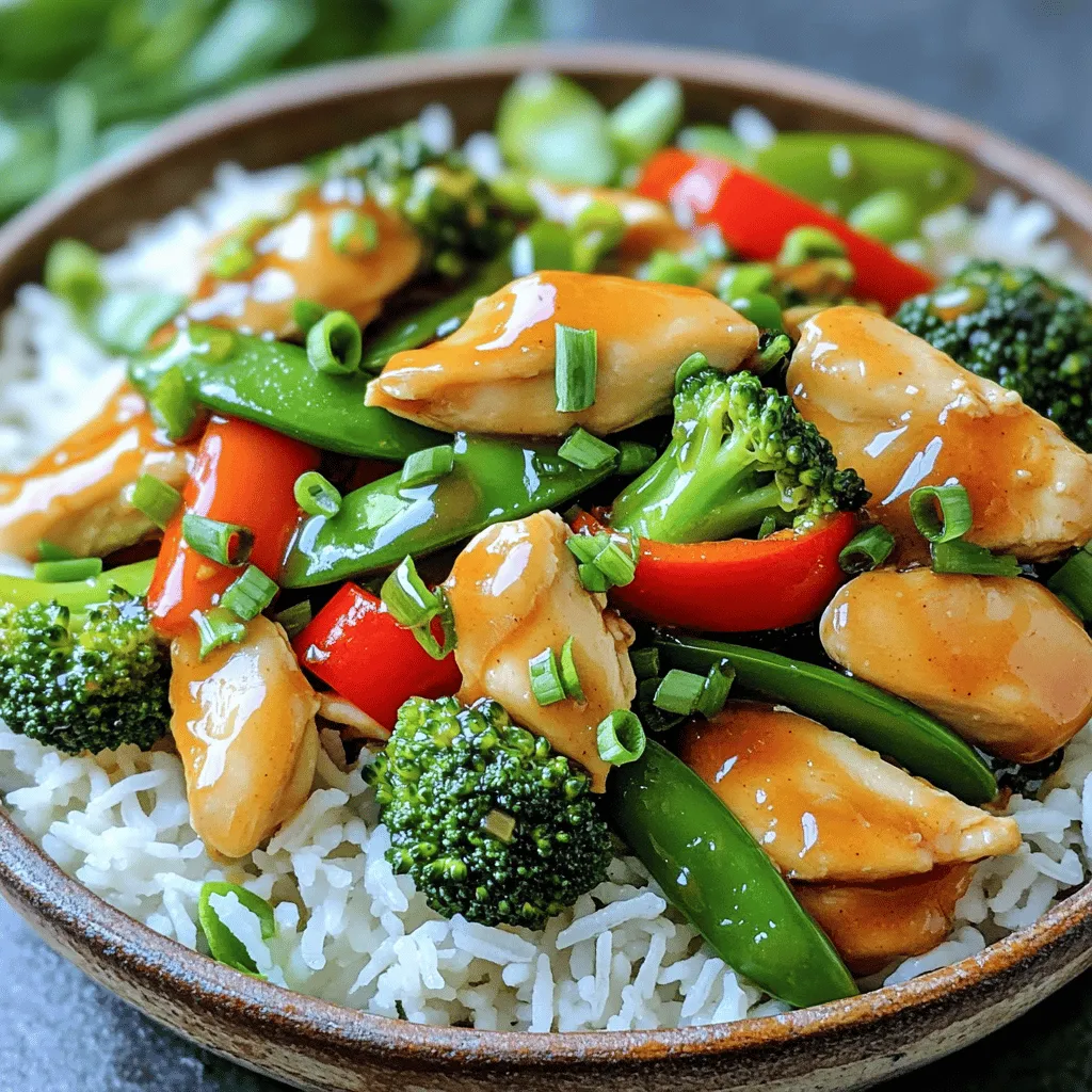 Honey Garlic Chicken Stir Fry Simple and Flavorful Meal