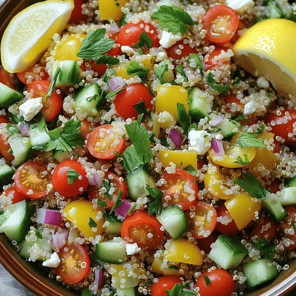 Herbed Quinoa Salad Fresh and Flavorful Recipe
