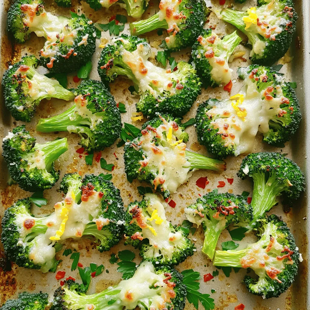 Garlic Parmesan Roasted Broccoli Flavorful Side Dish