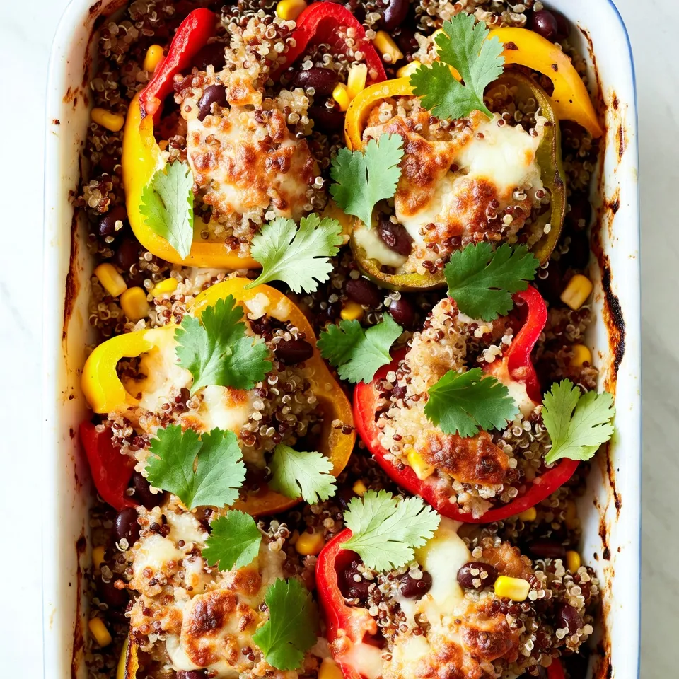 Stuffed Bell Pepper Casserole Flavorful Dinner Idea