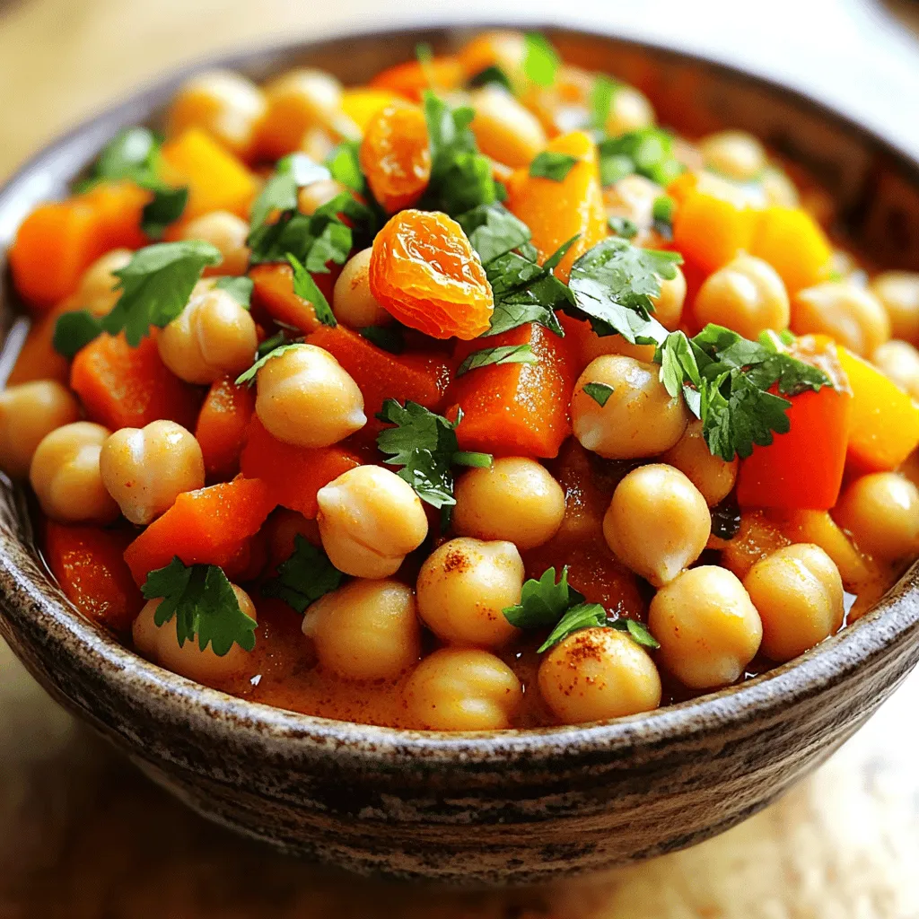 Slow Cooker Moroccan Chickpea Stew Flavor Boost