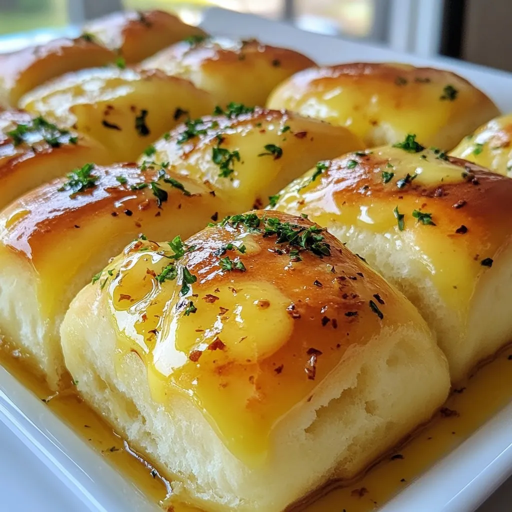 Soft Garlic Bread Rolls Simple and Fluffy Recipe