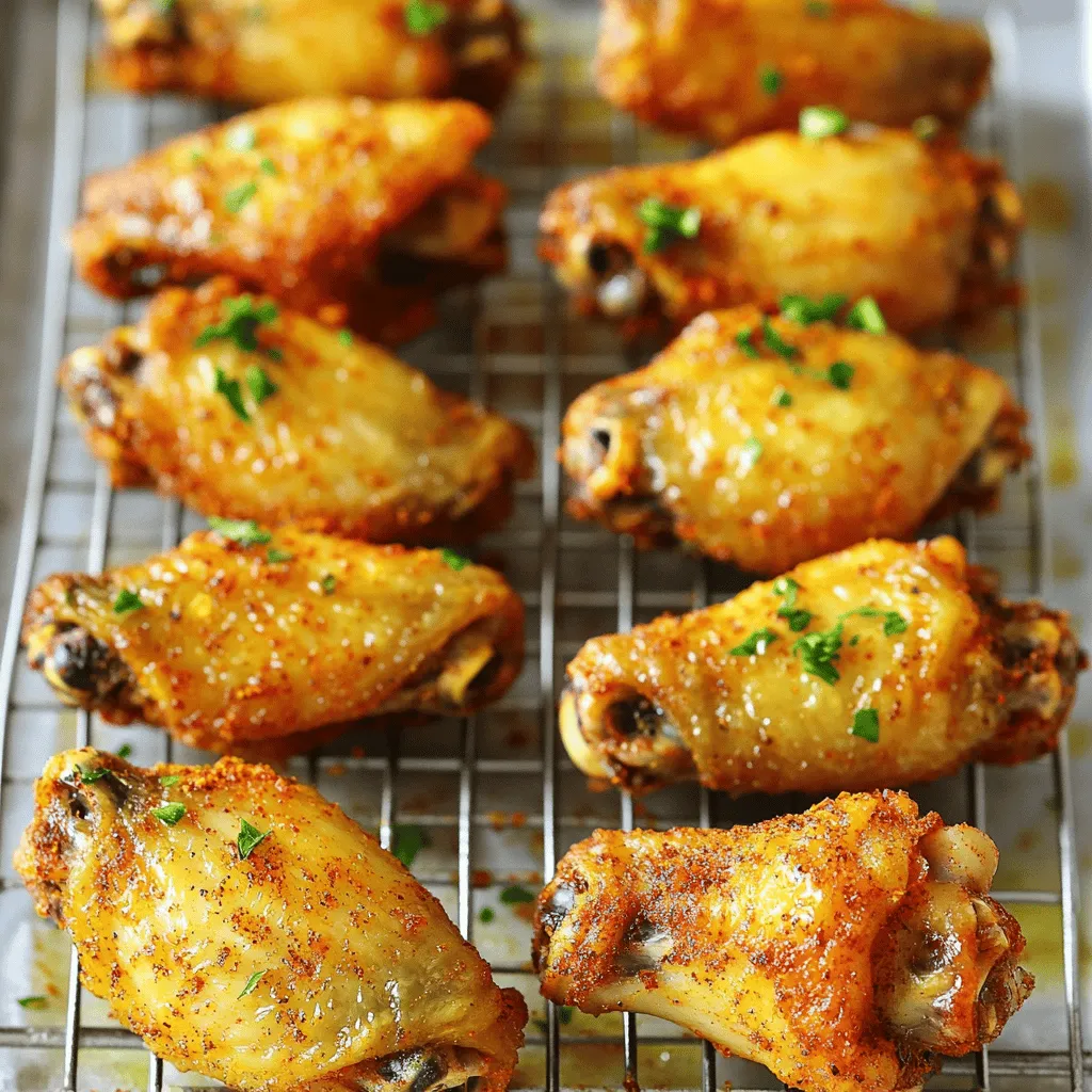 Oven-Baked Crispy Chicken Wings Simple and Tasty Recipe