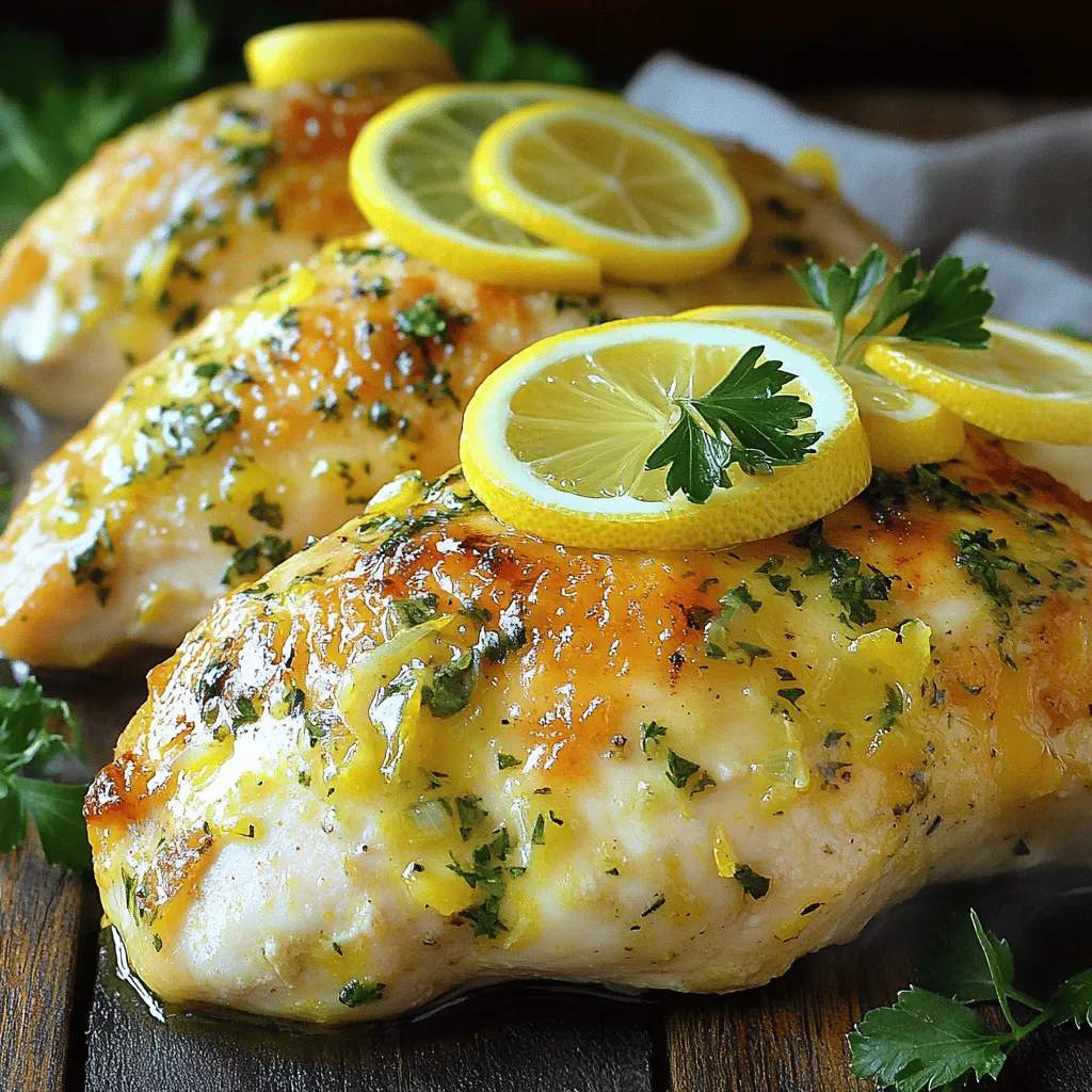 Baked Lemon Herb Chicken Flavorful and Juicy Delight