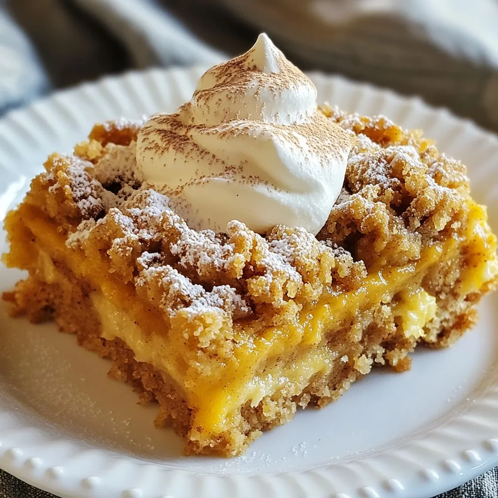 Pumpkin Spice Crumble Cake Perfect for Fall Gatherings