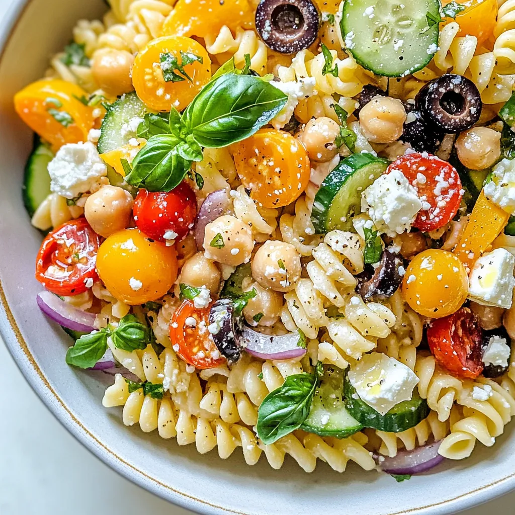 Secret Ingredient Pasta Salad Flavorful Recipe Idea