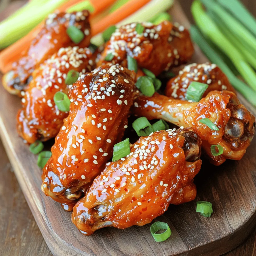 Spicy Korean Chicken Wings Flavorful and Easy Recipe