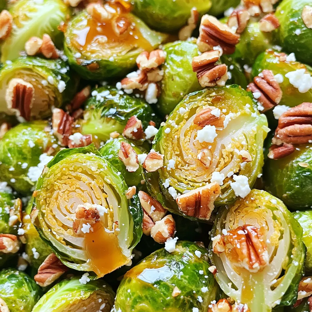 Air Fryer Honey Brussels Sprouts Crispy and Tasty Treat