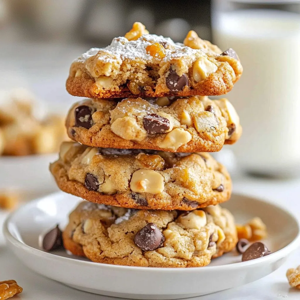 Thick Chewy Breakfast Cookies Delicious and Healthy Treat