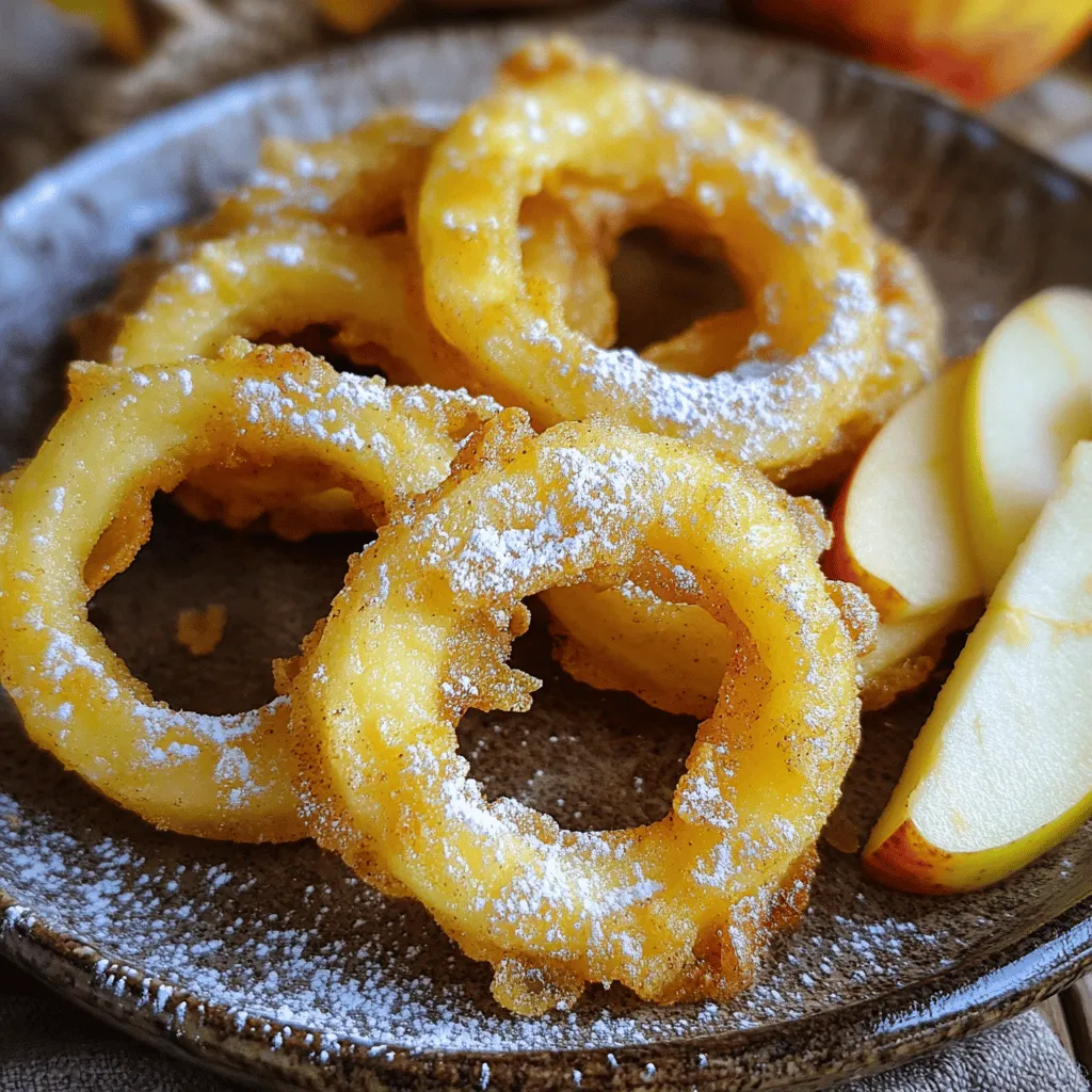 Crispy Fried Apple Rings Irresistible Flavor Boost