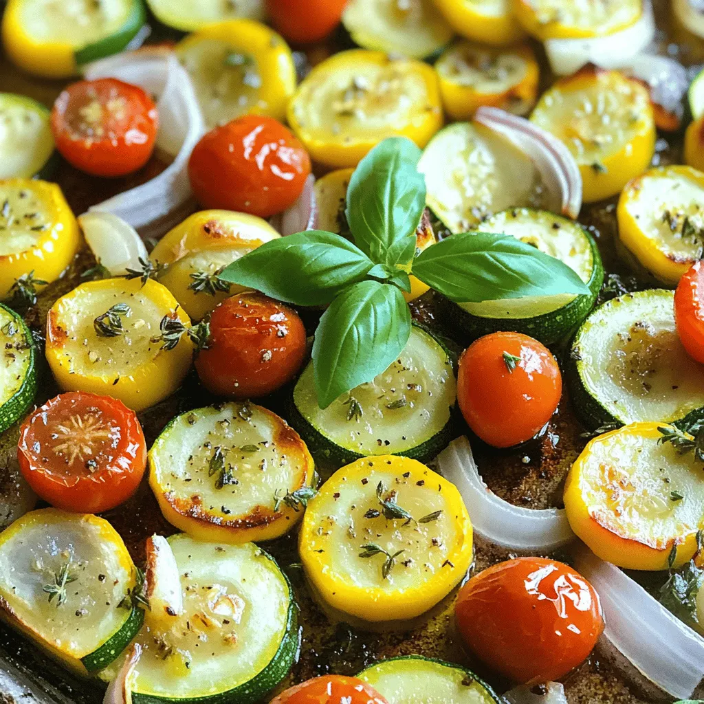 One Pan Summer Veggie Medley Fresh and Flavorful Dish