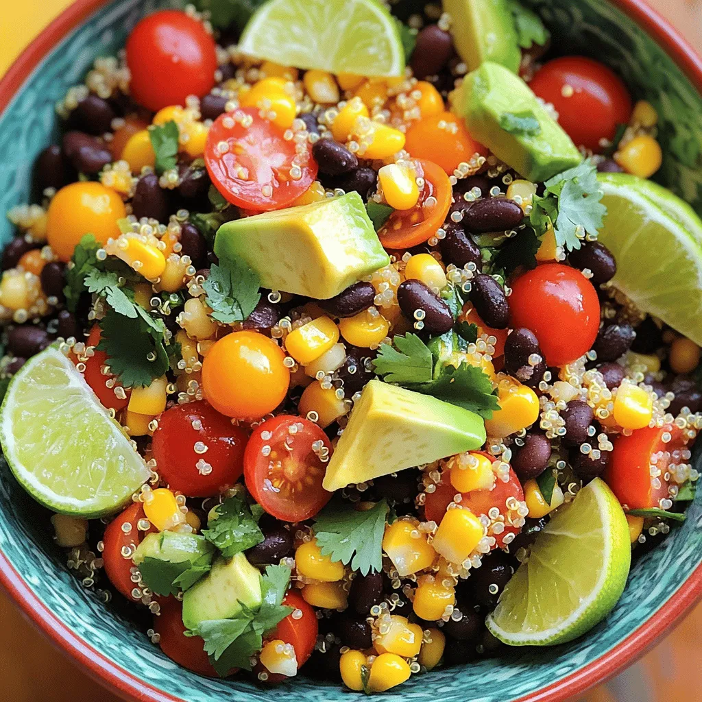 Southwest Quinoa Salad Flavorful and Engaging Dish