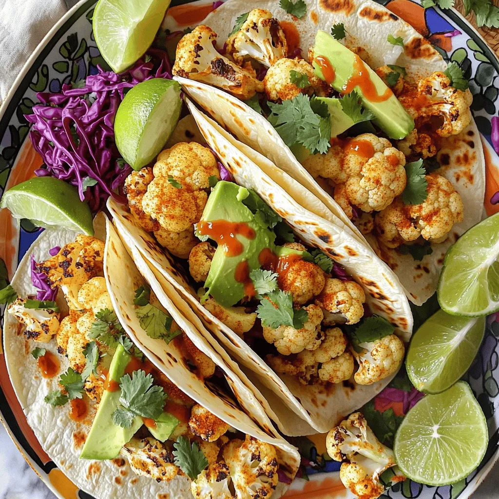 Roasted Cauliflower Tacos Flavorful and Light Meal