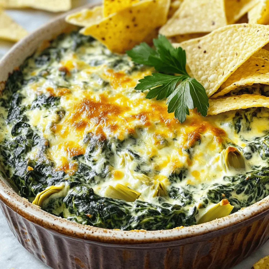Creamy Spinach and Artichoke Dip Irresistible Delight