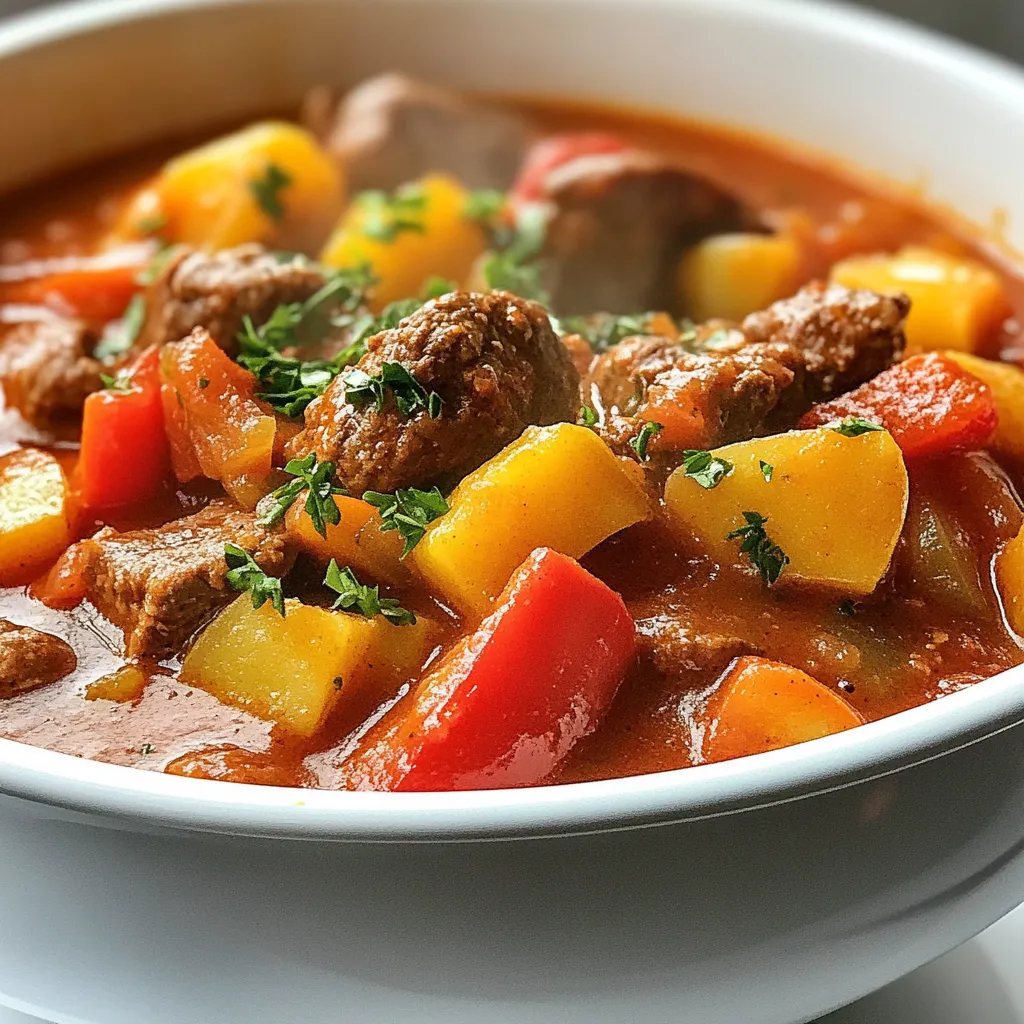 Classic German Goulash Hearty and Flavorful Delight
