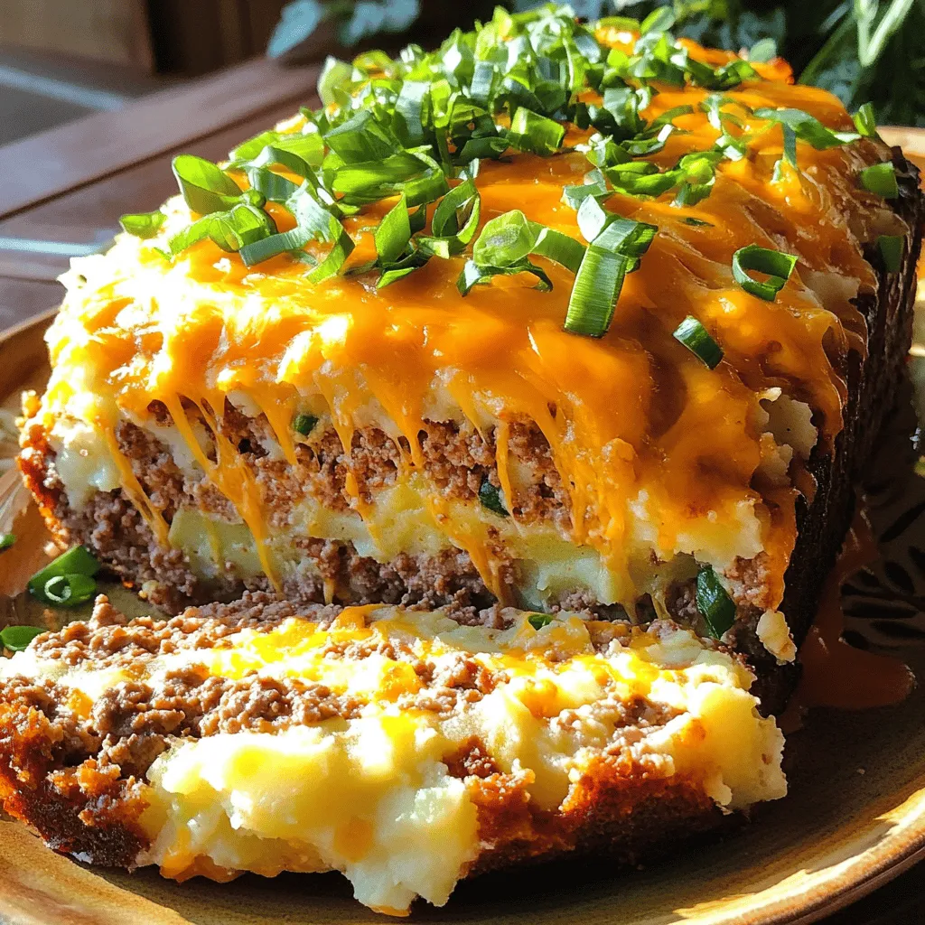 Loaded Potato Meatloaf Flavorful and Hearty Dish