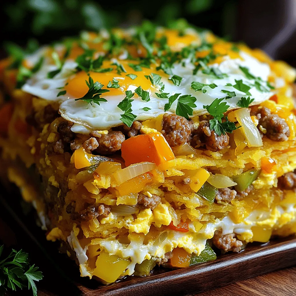 Crockpot Mountain Man Breakfast Hearty Family Meal