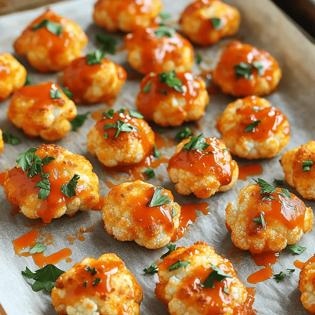Buffalo Cauliflower Bites Perfectly Crispy Delight