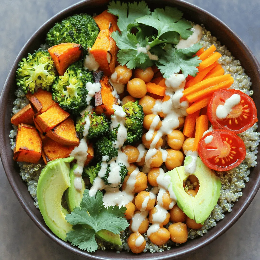 Vegan Buddha Bowl Packed with Flavorful Goodness