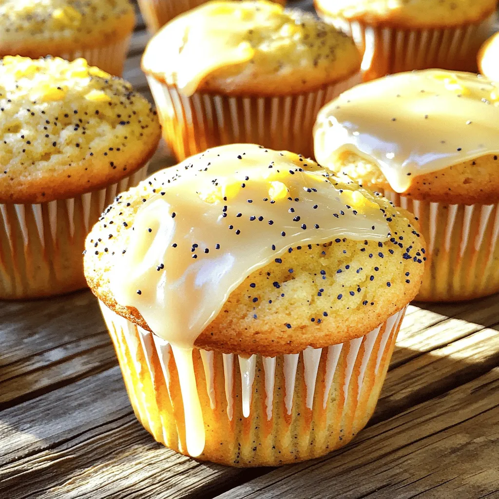 Lemon Poppy Seed Muffins Fresh and Flavorful Treat