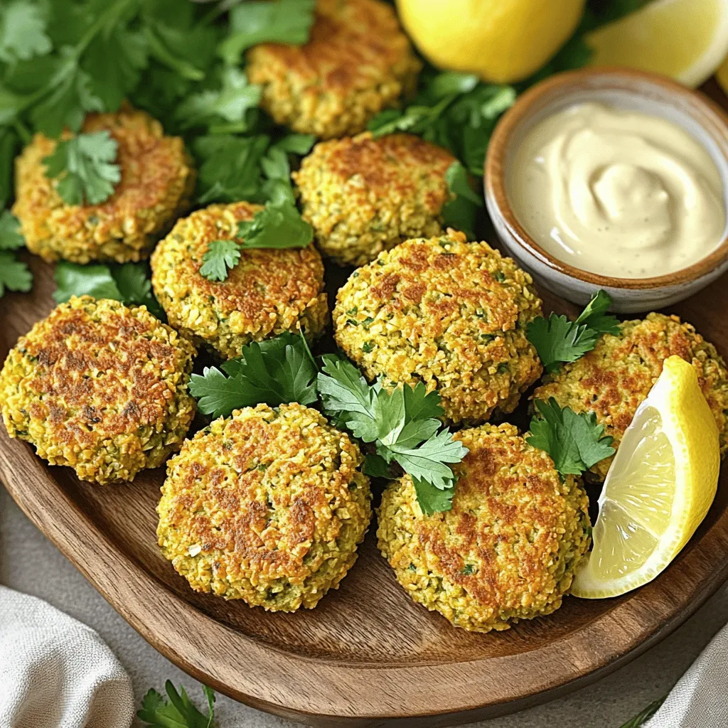 Air Fryer Crispy Falafel Patties Quick and Tasty Meal