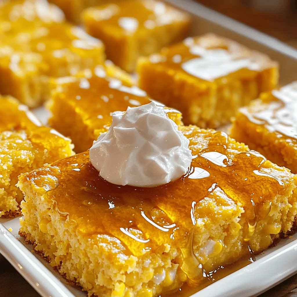 Honey Butter Cornbread Casserole Slow Cooker Delight