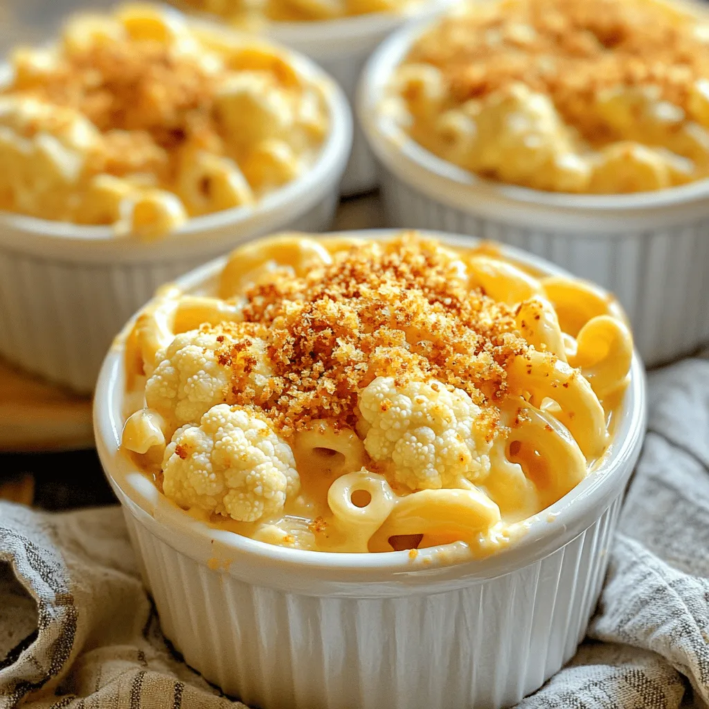 Cauliflower Mac and Cheese Rich and Creamy Recipe