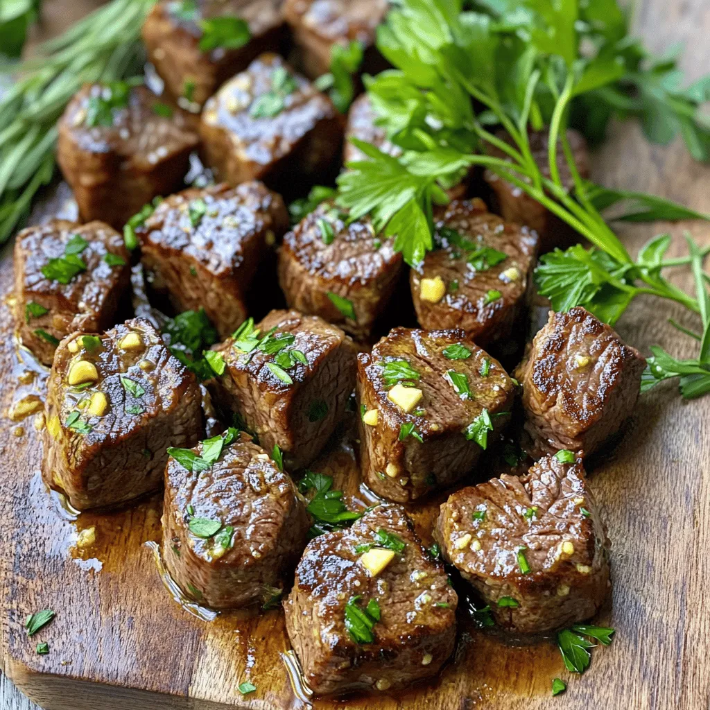 Garlic Butter Steak Bites Savory and Simple Recipe